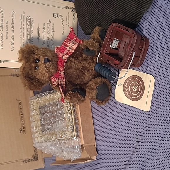 Boyds Yesterdays' Child Limited Edition Anne & Rockwell The Masterpiece Doll - Picture 2 of 8